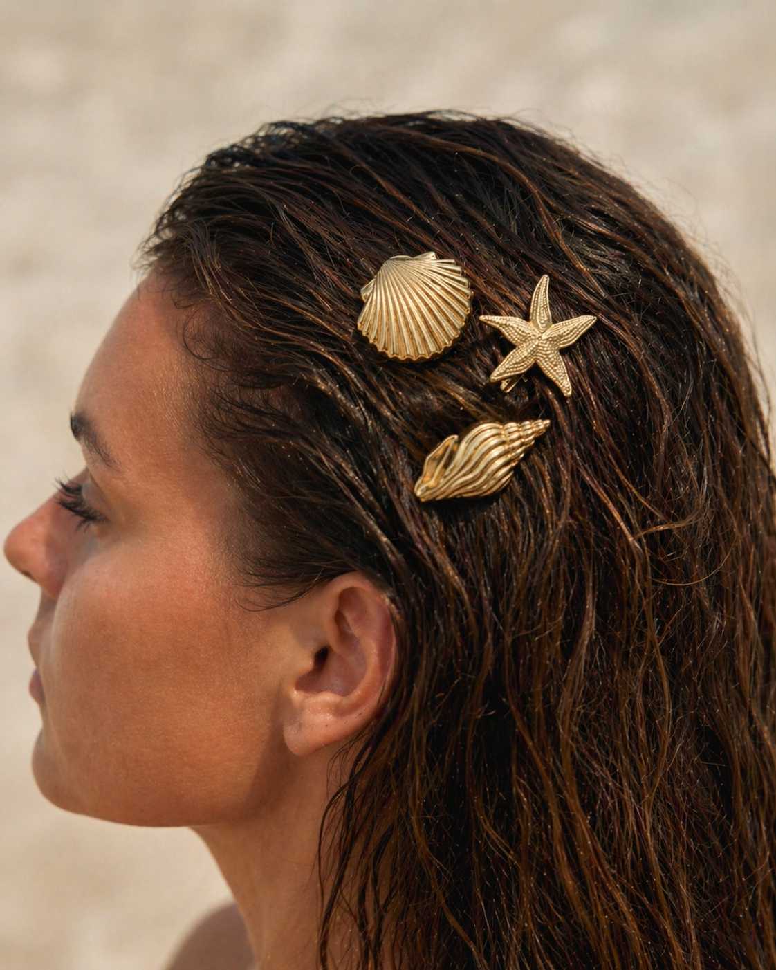 Beach Hair Clip Set