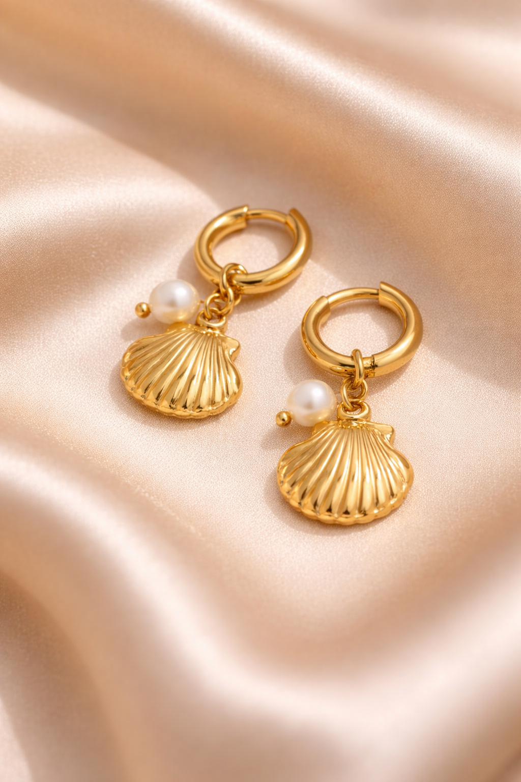 Charm Hoop Earrings