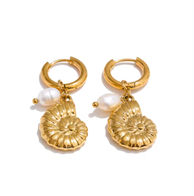 Charm Hoop Earrings