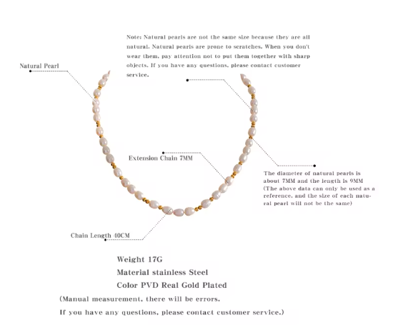Siena Pearl Necklace