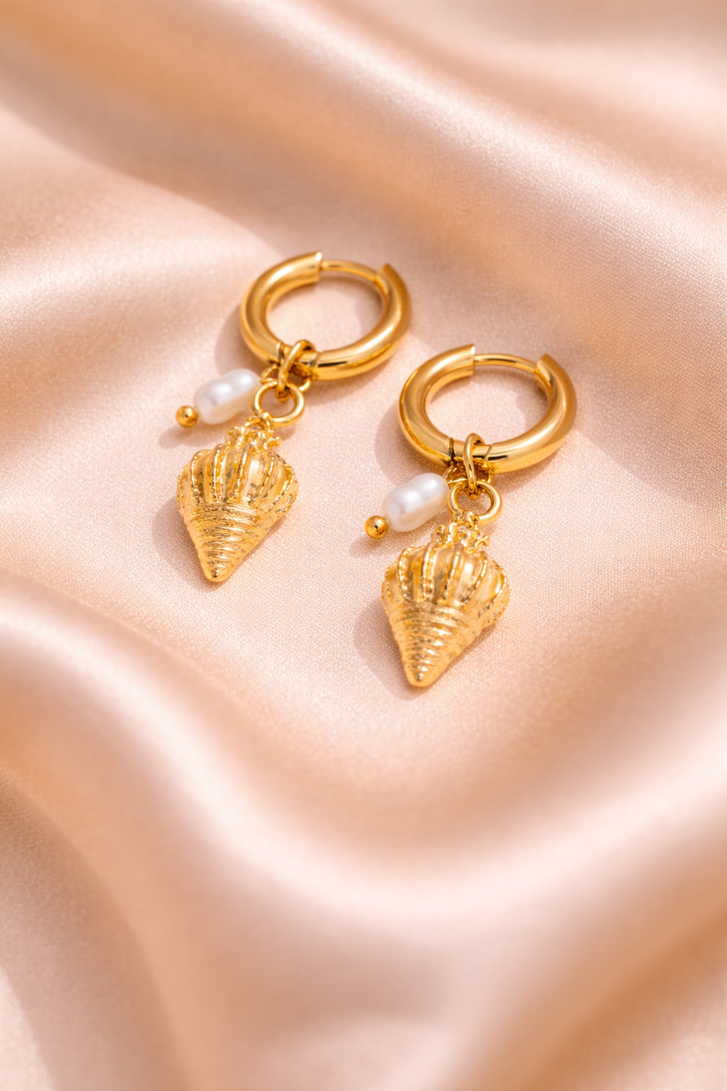 Charm Hoop Earrings