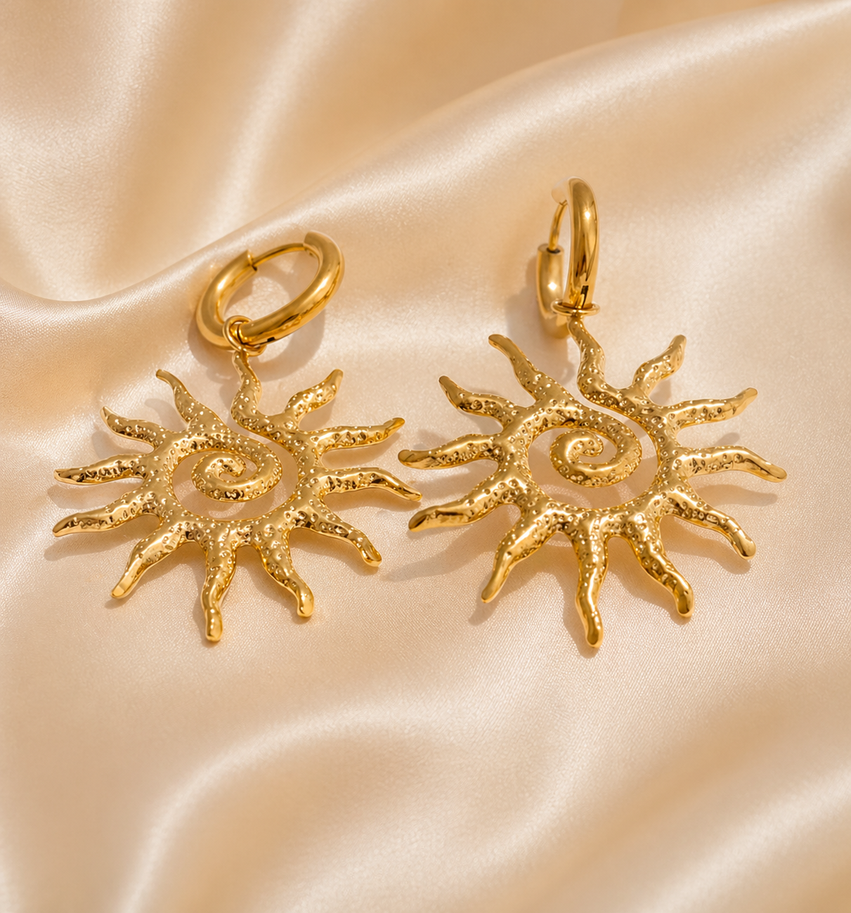 Sun Charm Jewelry Set