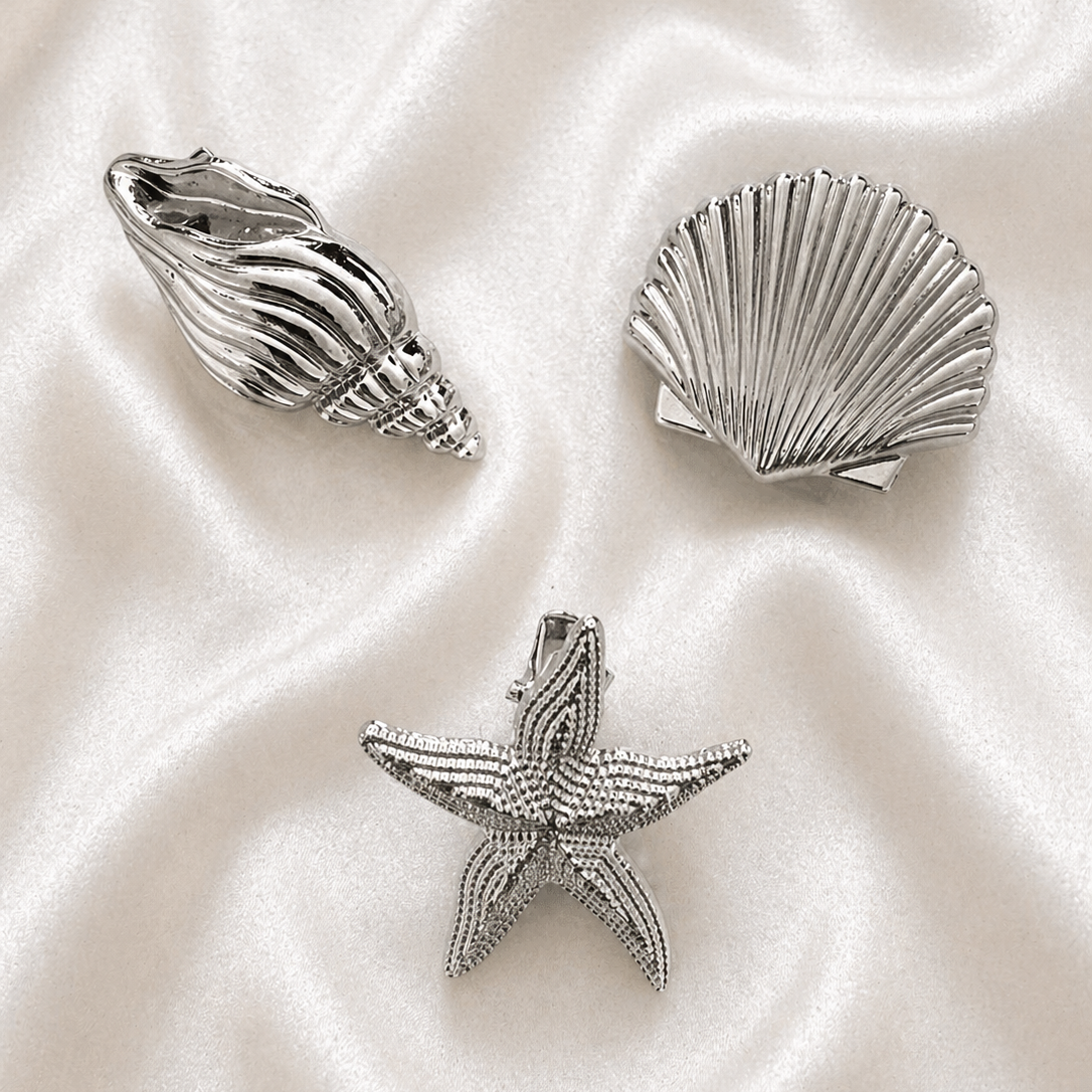 Beach Hair Clip Set