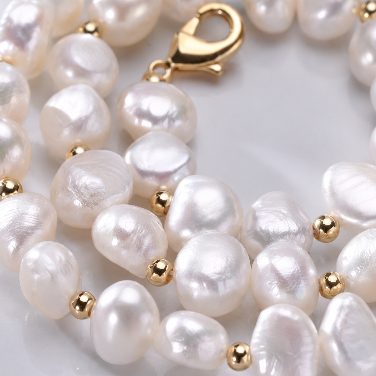 Stella Baroque Pearl Necklace