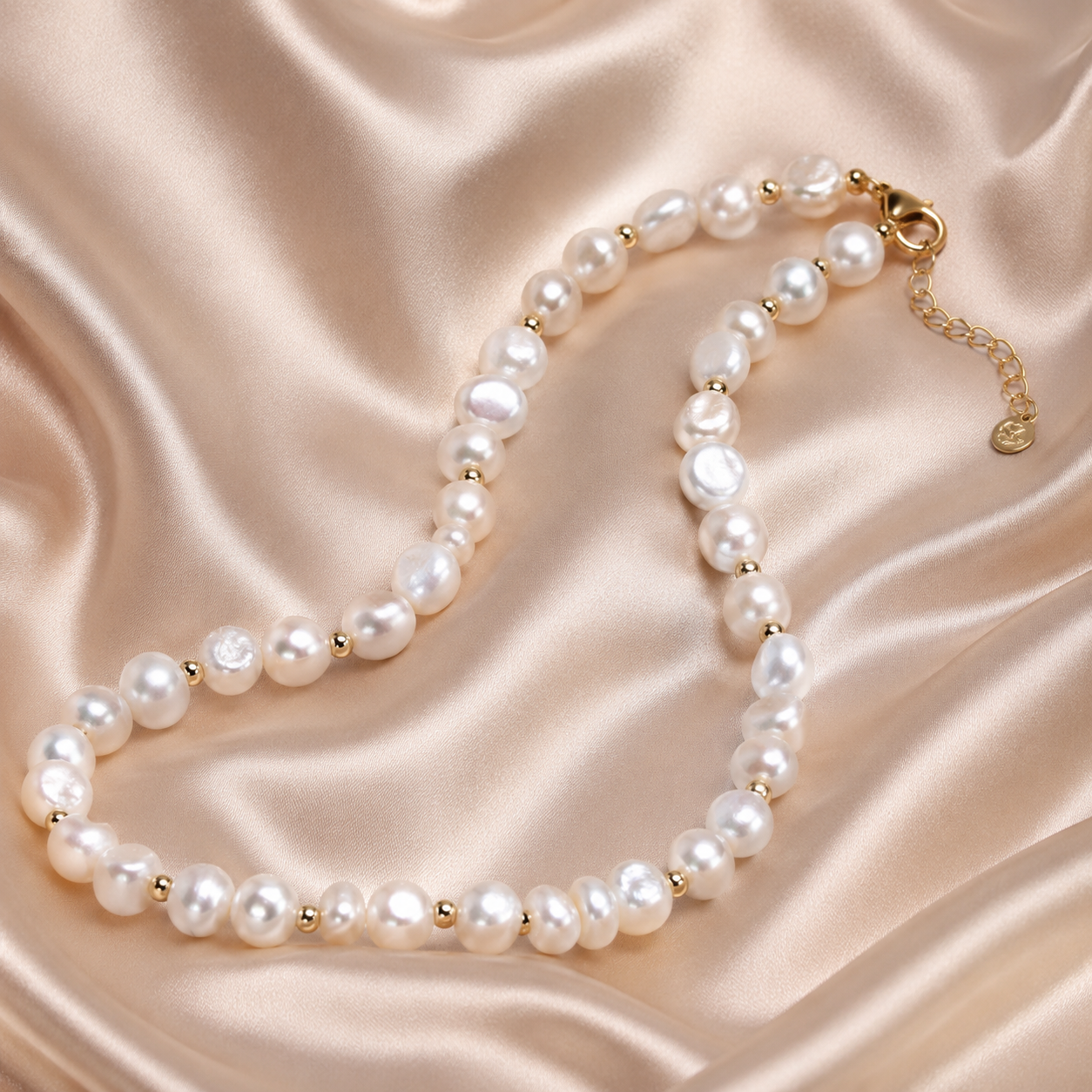 Stella Baroque Pearl Necklace