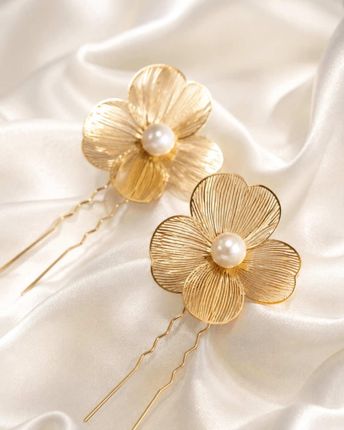 Celeste Gold Hair Pins