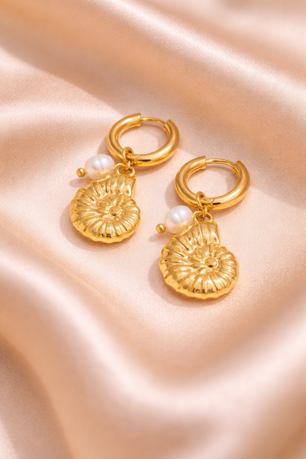Charm Hoop Earrings